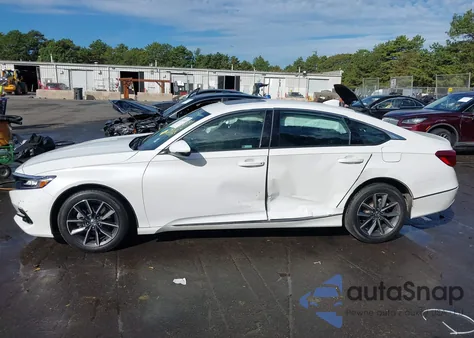 2022 Honda Accord Exl из США, поврежденный, VIN 1HGCV1F56NA011675